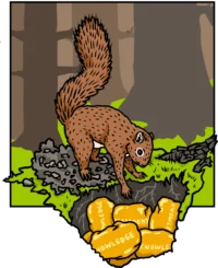 Chippy Illustration digging